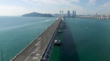 Gwangandaegyo, Busan, Güney Kore, Asya.