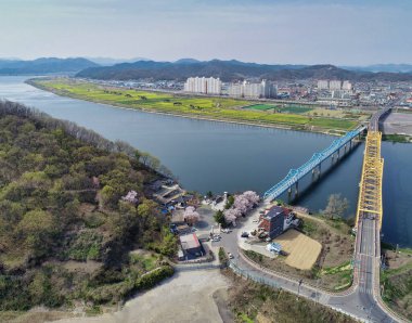 Neunggasa Buddist Tapınağı Baharı, Haman, Gyeongnam, Güney Kore, Asya.