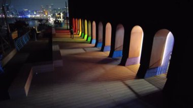 Haeundae Sahil Treni, Busan, Güney Kore, Asya.