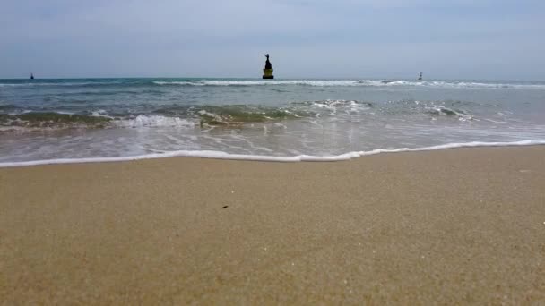 Paisaje Haeundae Beach Busan Corea Del Sur Asia — Vídeo de stock