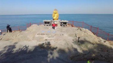 Haedong yonggungsa Budist Tapınağı, Busan, Güney Kore, Asya.