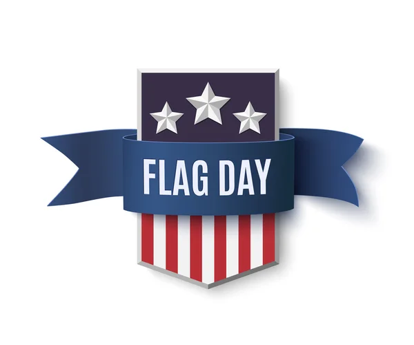 Flag Day background template. — Stock Vector