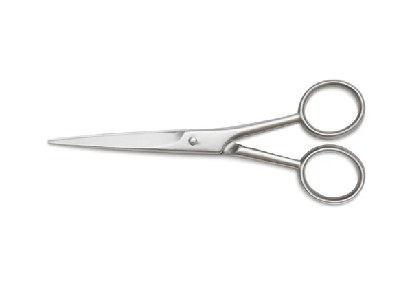 Realistic scissors isolated on white background. — Stock Vector