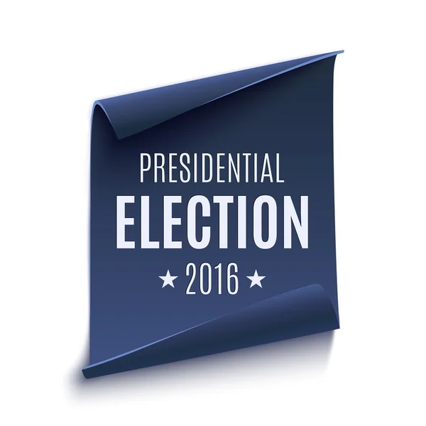 Elecciones presidenciales 2016 antecedentes . — Vector de stock
