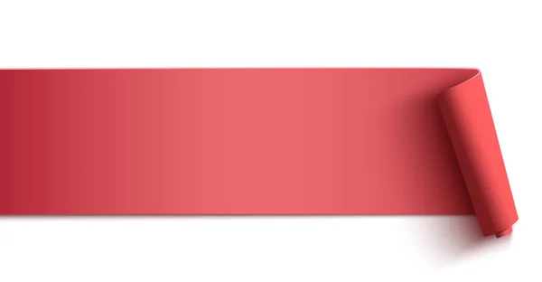 Pink horizontal banner, header isolated on white background. Poster, background or brochure template. lizenzfreie Stockillustrationen