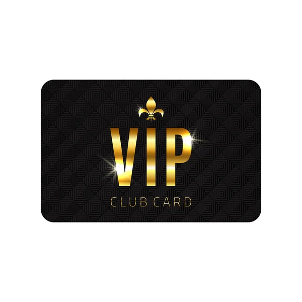 Modèle de carte VIP — Image vectorielle