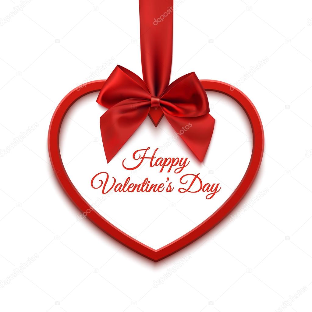 Feliz día de San Valentín plantilla de tarjeta de felicitación . Vector de  stock por ©Aleksandrsb 95018340, image size:1024x1024