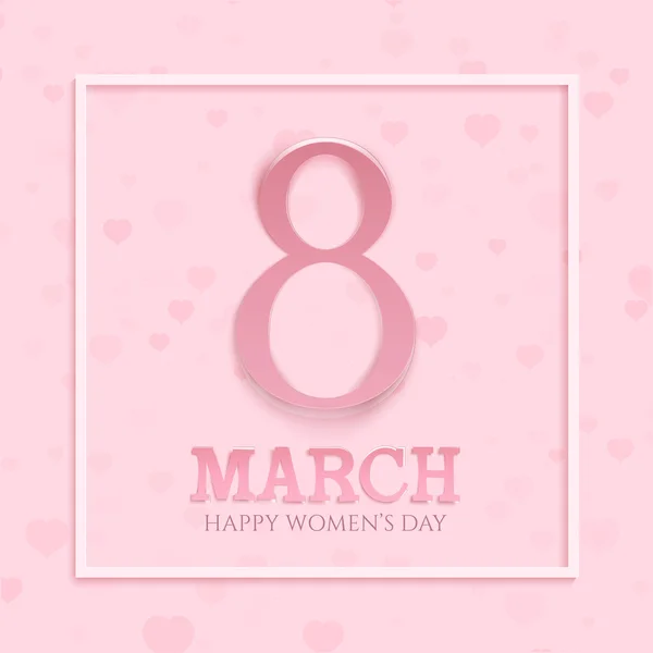 Παγκόσμια Ημέρα της Γυναίκας. — Διανυσματικό Αρχείο