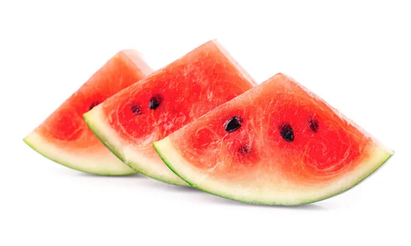 Watermelon White Background Clipping Healthy Food — Stock Photo, Image