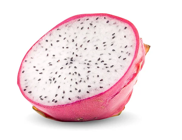 Dragon Fruits Isolated White Backgroun — Stock Photo, Image