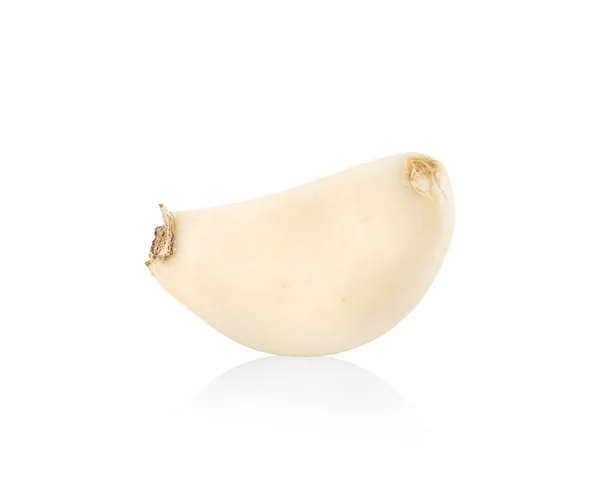 Garlic Isolated White Background — Stock Photo, Image