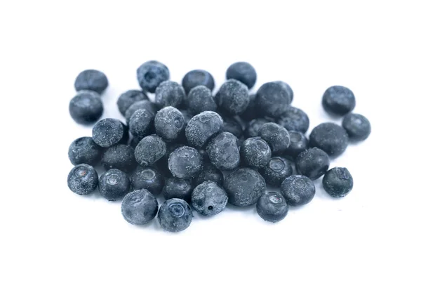 Blueberry Diisolasi Pada Latar Belakang Putih Stok Gambar