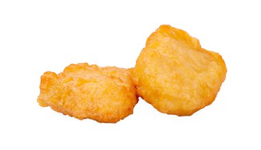 Tavuk Külçeleri Beyaz Arkaplanda İzole Edildi