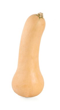 Beyaz arkaplanda izole edilmiş kabak.