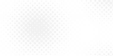 Subtle Grey and White Halftone Dot Pattern: Corner Gradient Fade Background for Minimalist Technology and Clean Business Design