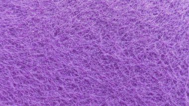 Canlı Macro Eflatun Dokumasız Sentetik Scourer Doku Döküm Arkaplanı Karmaşık İplikler, Temizlik, Soyut veya El Sanatları İçin İdeal.