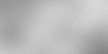 Temiz Gümüş folyo dokusu Arkaplanı - Modern ve Minimalist Tasarım İçin Kırışık Parlak Metalik Yüzey