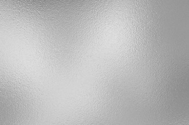 Temiz Gümüş folyo dokusu Arkaplanı - Modern ve Minimalist Tasarım İçin Kırışık Parlak Metalik Yüzey