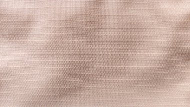 Performans Giysileri ve Açık Hava Giysileri için Üniforma Yatay Çizgileri ile Nötr Tan Ripstop Kumaş Doku Arkaplanı