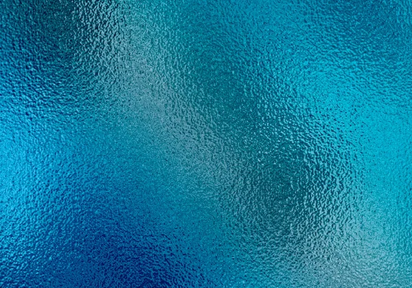 Kış ve teknoloji tasarımı için soyut donmuş cam etkisine sahip parıldayan okyanus mavisi metalik folyo dokusu