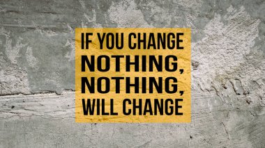 Somut Duvardaki Motivasyon Alıntısı, 