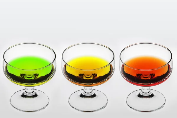 Alcoholic drinks — Stock Photo, Image