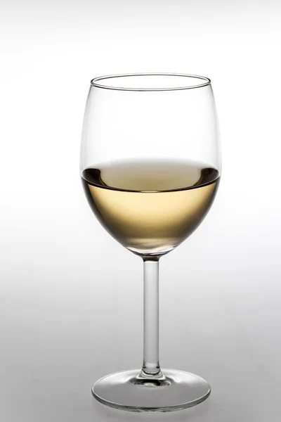 Glass of white wine Royalty Free Stock Images