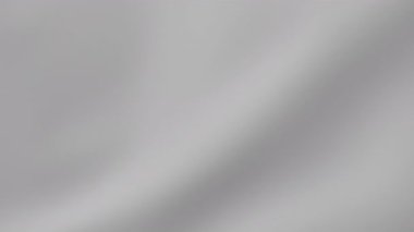 Soyut Dalgalı yüzey video arka planı beyaz gri bej rengi ipek dalgalar kumaş, pastel renkli kumaş. Altın sıvı dalga sıçraması, akışkan doku kanat çırpan madde 3D hareketli duvar kağıdı tasarımı