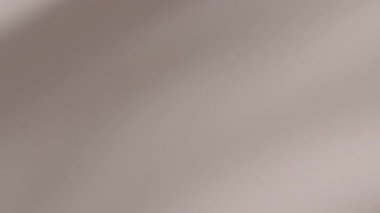 Soyut hassasiyet bej rengi gri ipek arka plan lüks dalga kumaş saten renkli kumaş. Altın su, sıvı dalga sıçraması, dalgalı sıvı dokusu. Çırpınan maddeler. 3B animasyon hareket tasarımı