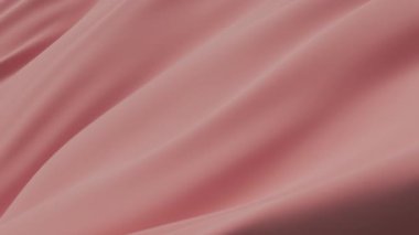 Yumuşak kırmızı akışkan kumaş yumuşak zarif bir yüzey oluşturur yumuşak hareket yumuşak doku katlar asgari doku sakin görsel uyum modern soyut arka plan sakin saflık sakin tasarım formunu sembolize eder