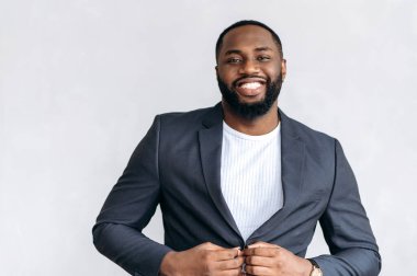 İş adamı ofis işi başarılı.