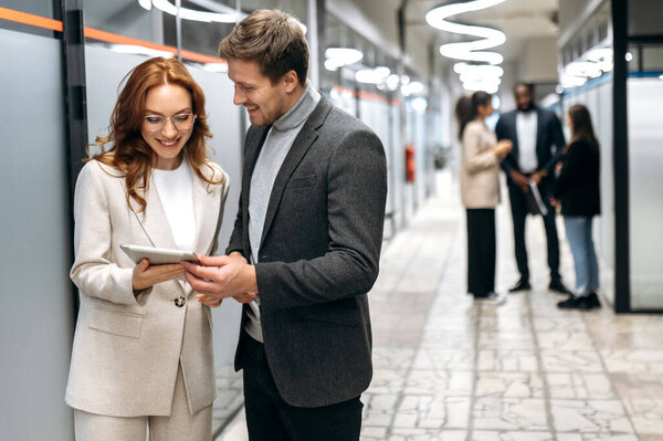 business people work women men office