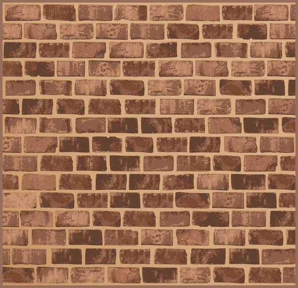 Textura de parede de tijolo — Vetor de Stock