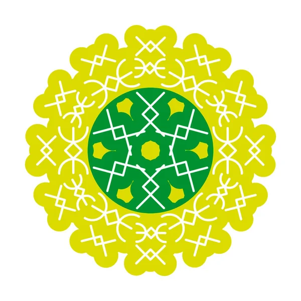 Μαγικά ρουνικά σύμβολα. Ιερή γεωμετρία, Μαντάλα. Μεσαιωνική πινακίδα. Σύμβολα του εσωτερικού mandala. Απόκρυφα αρχαία σύμβολα. Εικονογράφηση διανύσματος — Διανυσματικό Αρχείο