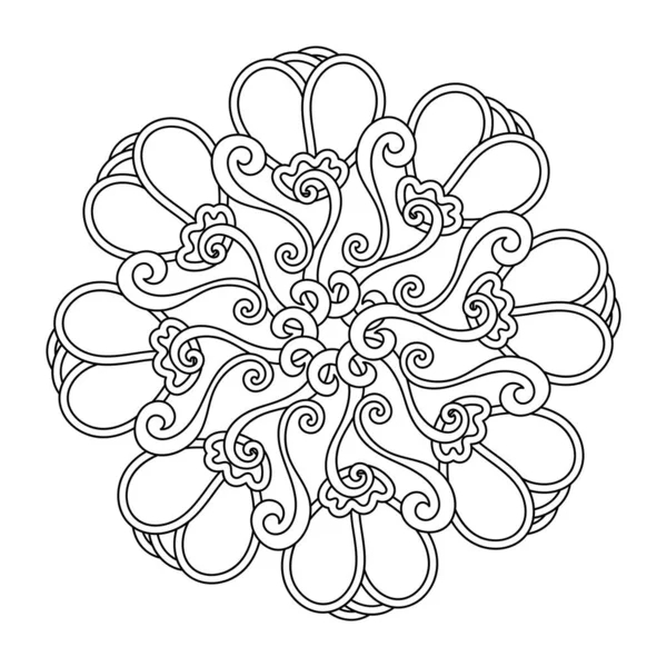 Mewarnai Bunga Mandala Stok Vektor Ilustrasi Mewarnai Bunga Mandala Bebas Royalti Halaman 13 Depositphotos