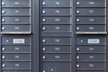 U.S. MAIL. The US postal service