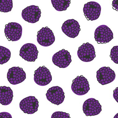 Beyaz arkaplanda kusursuz meyve deseni