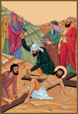 11 habitatlar İsa Mesih'in Haç.11