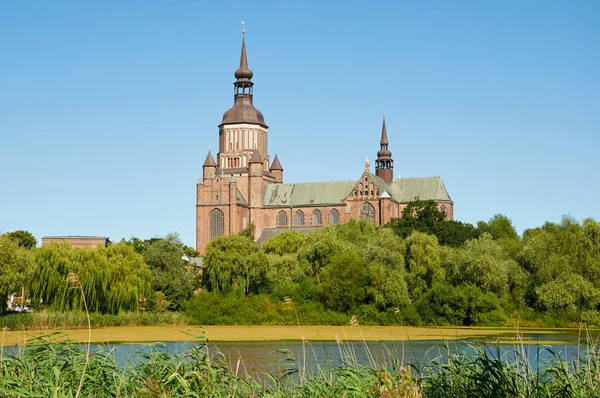 Iglesia de Santa María. Stralsund — Foto de Stock