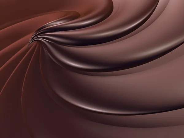Fond tourbillon chocolat — Photo
