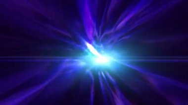 Soyut plazma tüneli, zamanda 3 boyutlu animasyon