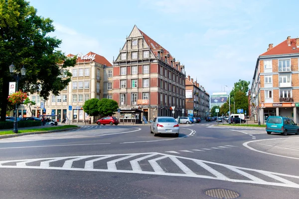 Gdansk Polen September 2017 Straßen Historischen Zentrum Von Danzig Und — Stockfoto