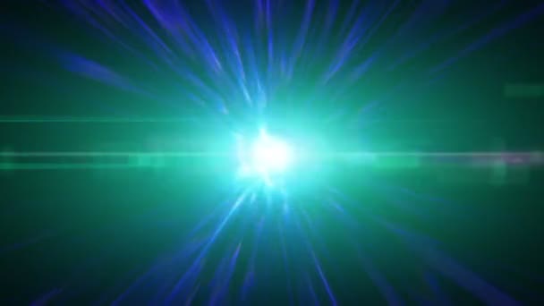 Tunnel Plasma Astratto Attraverso Tempo Animazione — Video Stock