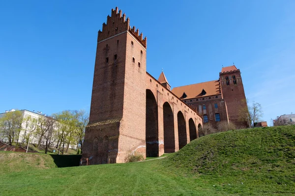 Kwidzyn Πολωνια Απριλιου 2019 Γοτθικό Κάστρο Των Τευτονικών Ιπποτών Marienwerder — Φωτογραφία Αρχείου