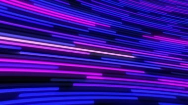 Neon çizgileri ve soyut canlandırma arkaplanı projeleriniz için hazır