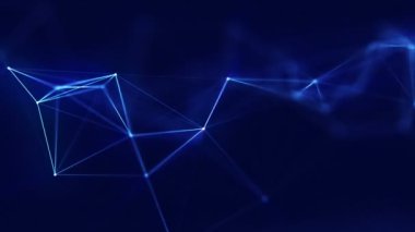 Bağlantı yapısı, 3d canlandırma soyut arkaplan
