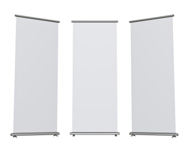 boş roll-up banner görüntü