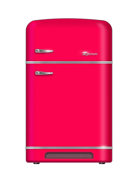 Retro refrigerator — Stock Photo, Image