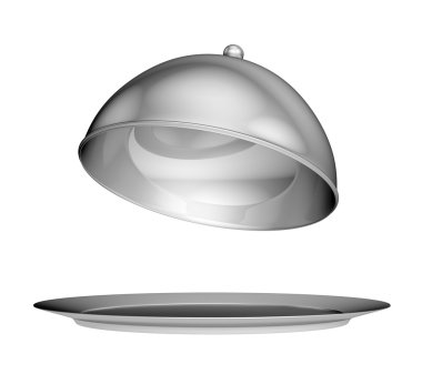 Restaurant cloche with lid