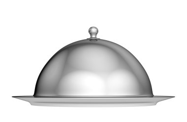 Restaurant cloche with lid